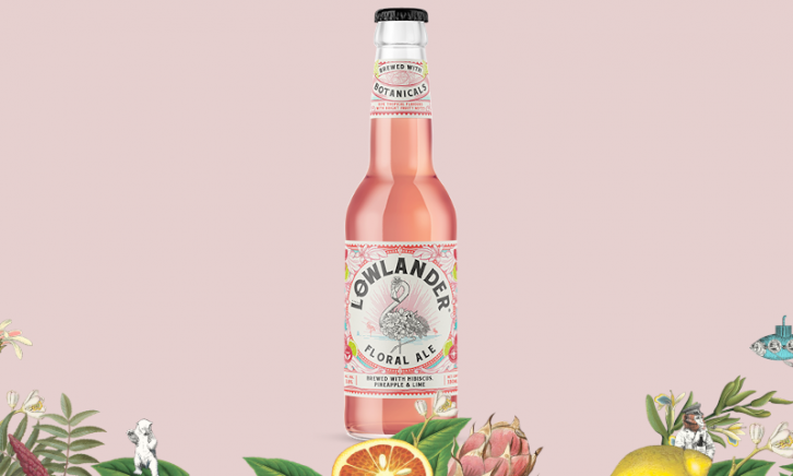Floral Ale Lowlander Beer flesje Floral Ale Lowlander Beer flesje